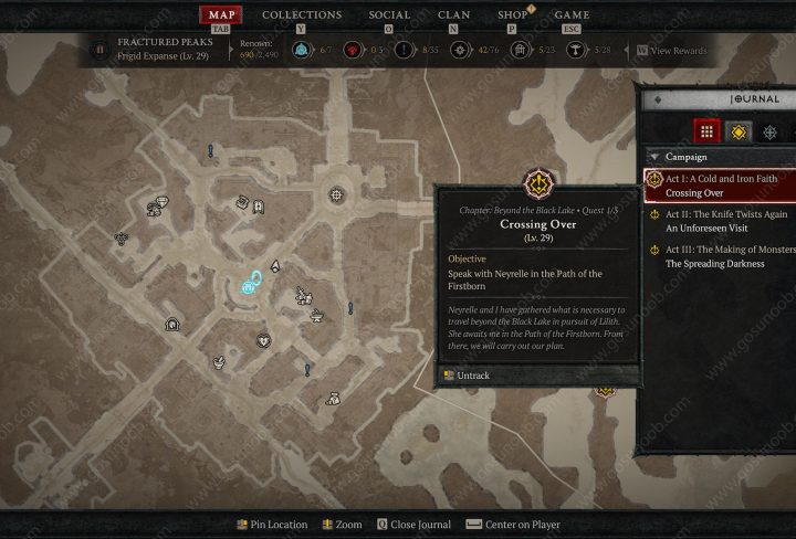 Diablo 4 Black Lake Crossing Over Quest Missing