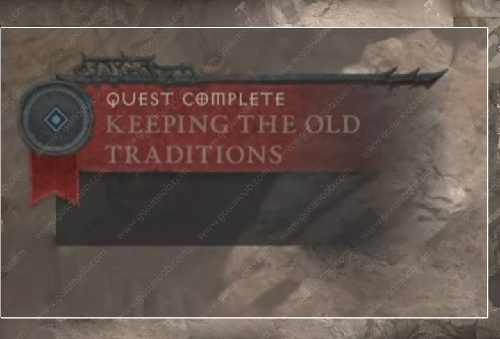 Diablo 4 Keeping the Old Traditions