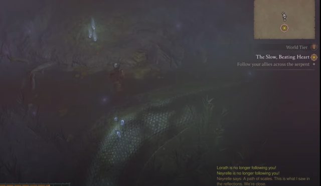 Diablo 4 Slow Beating Heart Can't Progess, Snake Blocking Path
