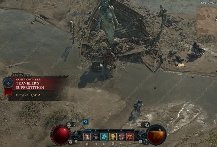 Diablo 4 Travelers Superstition, Solve the Note's Riddle