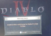 Diablo 4 Unable to Find Valid License, Error Code 315306