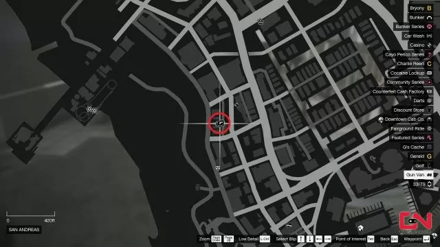 GTA Online Los Santos Mercenaries New SMG Map