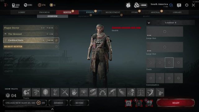 Hunt Showdown Death Cheat Not Removed When Character Dies