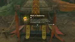 Mask of Awakening TOTK