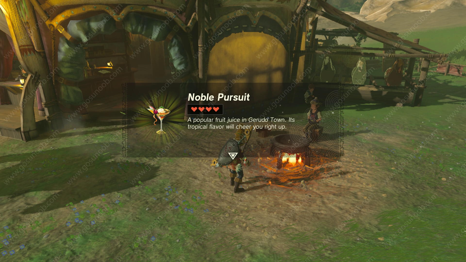 TOTK Noble Pursuit Recipe   TOTK Noble Pursuit Recipe 