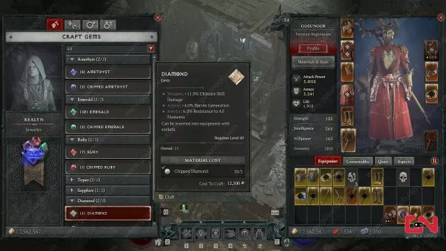 diablo 4 upgrade gems flawless & royal gems