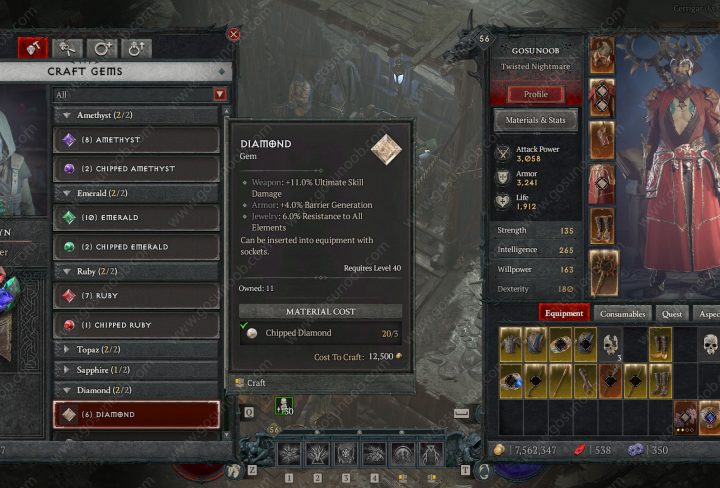 diablo 4 upgrade gems flawless & royal gems