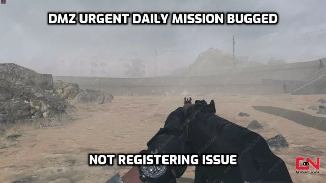 dmz urgent daily mission bugged not registering issue