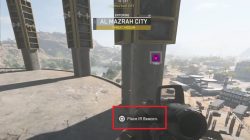 Where to plant 1 IR Beacon at the North Tower and South Tower DMZ