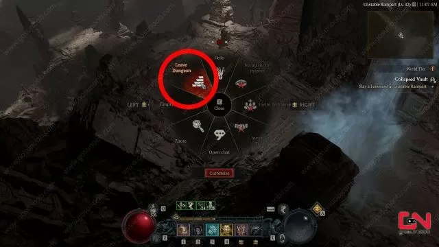 slay enemies in unstable rampart bug fix diablo 4 collapsed vault