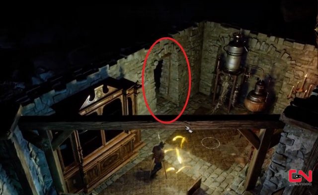 Baldur’s Gate 3 How to Move Bookcase in Blighted Village Cellar