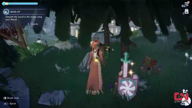 Find a Mystical Sword in the Forest of Valor Disney Dreamlight Valley