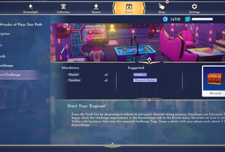 Photo Requirements for DreamSnaps Challenge in Disney Dreamlight Valley