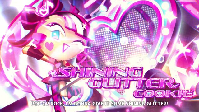 cookie run kingdom shining glitter cookie toppings