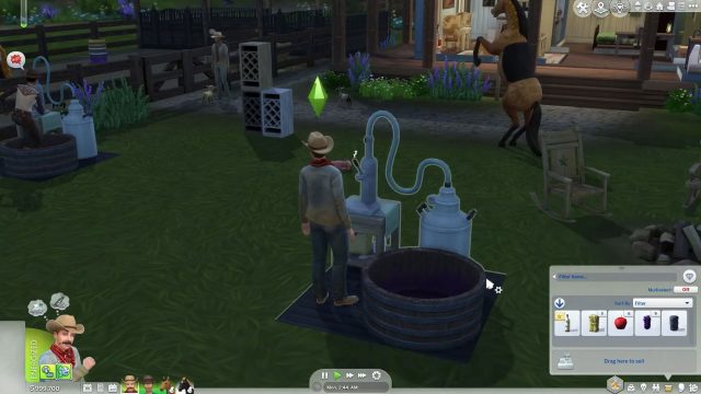 how to make nectar sims 4 horse ranch