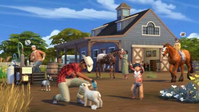 new sims 4 horse ranch live stream