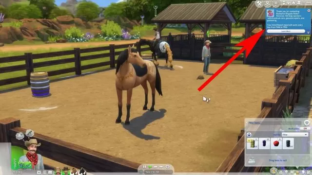 sims 4 how to hire ranch hand