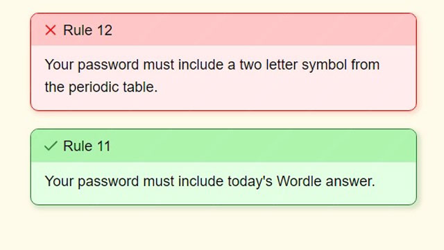 two letter symbol from periodic table rule 12 the password game