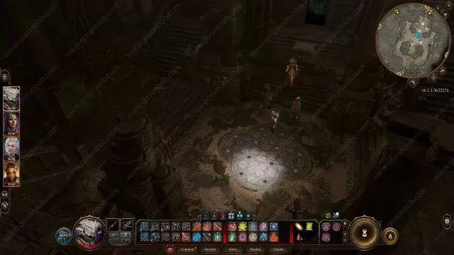 BG3 Stone Disc Moon Puzzle in Defiled Temple