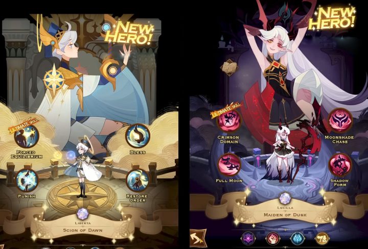 Liberta or Lucilla AFK Arena Mystic Backup