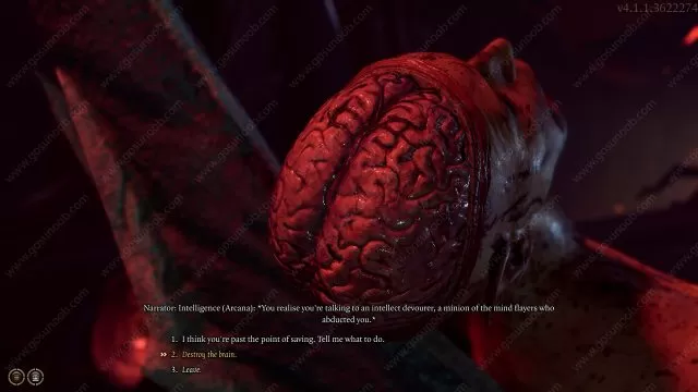 Save or Destroy the Brain in Baldur's Gate 3