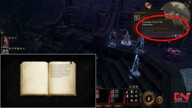 how to solve what can silence the nightsong silent library puzzle in baldurs gate 3