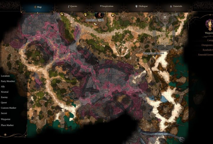 BG3 White Arrow Icons on Map Explained