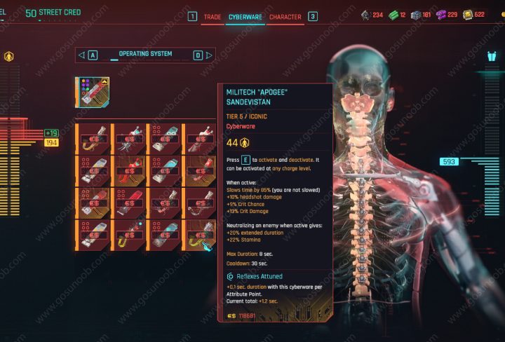 Cyberpunk 2077 2.0 Best Sandevistan