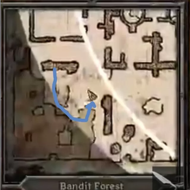 Dark and Darker Gold Ore Location Bandit Forest