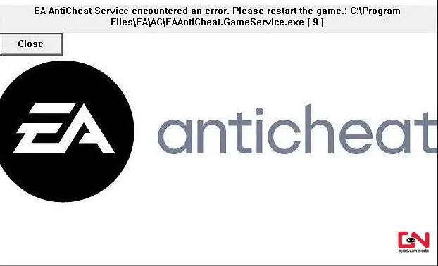 FC 24 EA AntiCheat Service Encountered an Error Fix