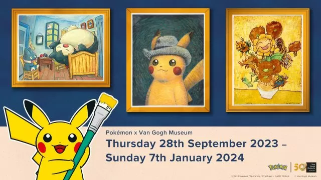 How to Get Van Gogh Pikachu, Pokemon Center Van Gogh Museum