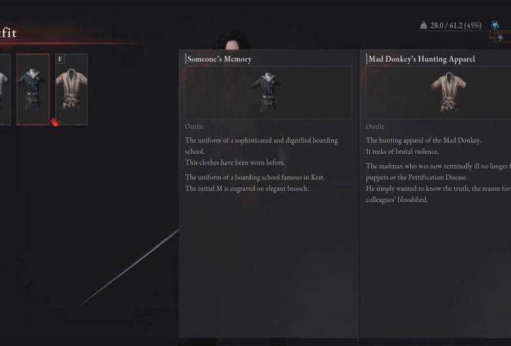 Lies of P All Outfits Locations