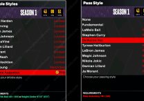 Pass Style & Dribble Style Animation Requirements in NBA 2K24