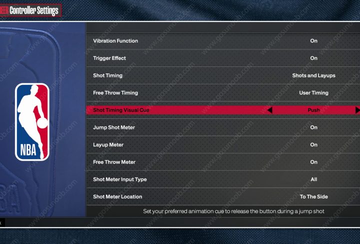 NBA 2K24 Shot Timing Visual Cue Best Speed Setting