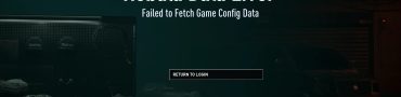 Payday 3 Nebula Data Error, Failed to Fetch Game Config Data