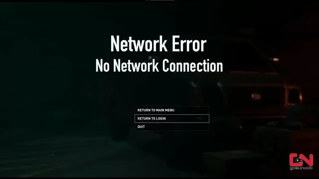 Payday 3 Network Error, No Network Connection