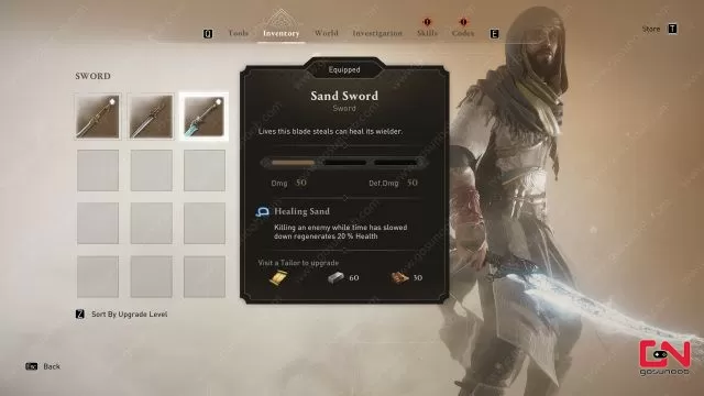 Sand Sword AC Mirage Deluxe Item