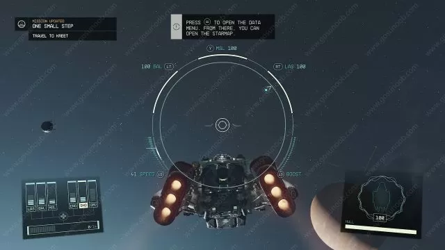 Starfield Fast Travel Directly From the Missions Menu, Tutorial Message Bug