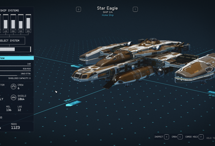 Starfield Star Eagle Landing Bug