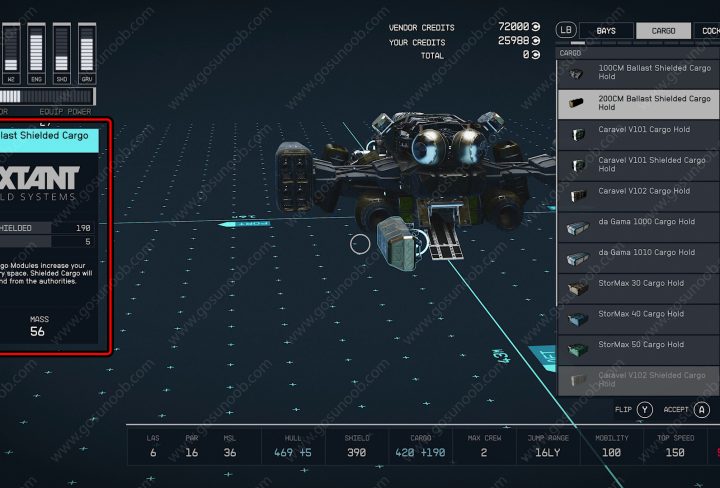 Where to Buy Starfield Shielded Cargo Hold, Red Mile Location