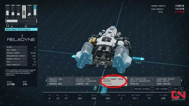 how to increase ship storage in starfield