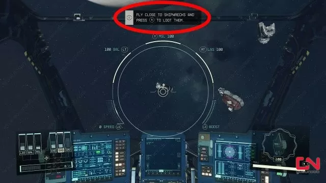 how to loot ships in starfield