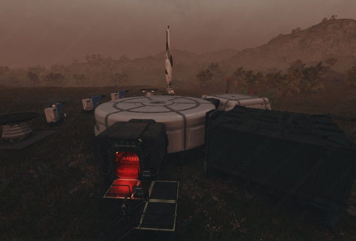 how to place items inside outposts starfield