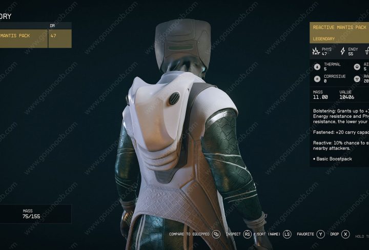 how to use boost pack starfield