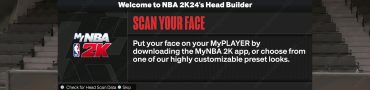 nba 2k24 scan your face not working head builder stuck at 50%