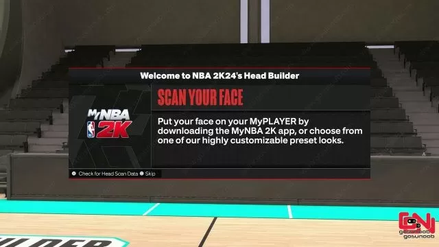 nba 2k24 scan your face not working head builder stuck at 50%