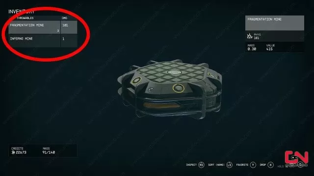 starfield how to use grenades