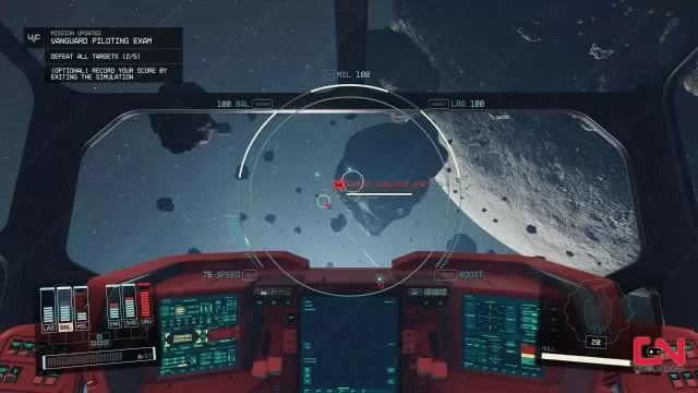 starfield vanguard piloting exam tier 6 completion