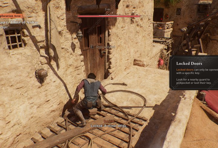 AC Mirage Stealing the Ledger Key in The Master Thief of Anbar