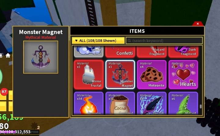 Blox Fruits Monster Magnet Crafting Guide